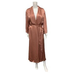 Michelle Mason Robe Silk Maxi Length Size: 2